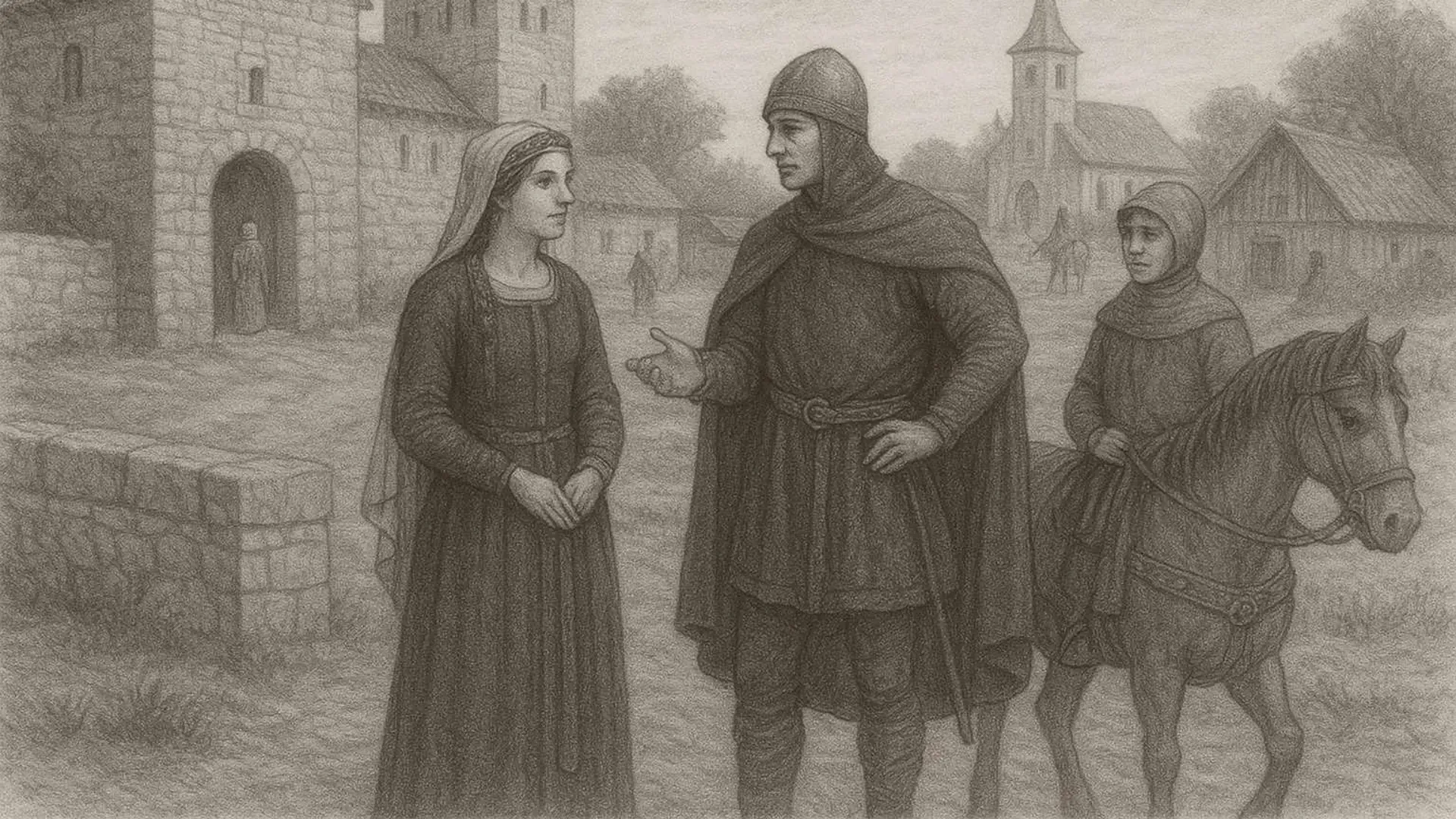 Középkori település kialakulása